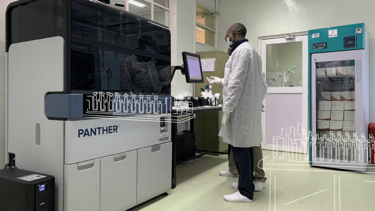 Viral load testing machine