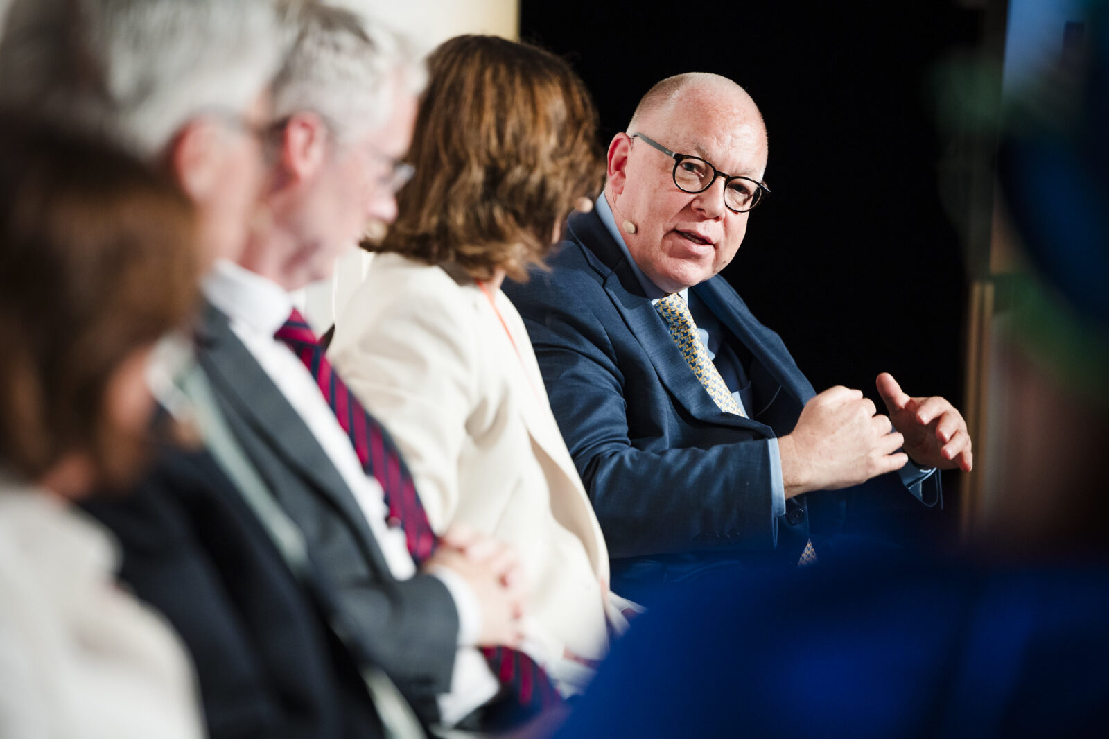 MedAccess CEO Michael Anderson (right) announced the partnership at the Gavi's 'Global Summit: Health & Prosperity through Immunisation'. Credit: Gavi/Serena Vittorini